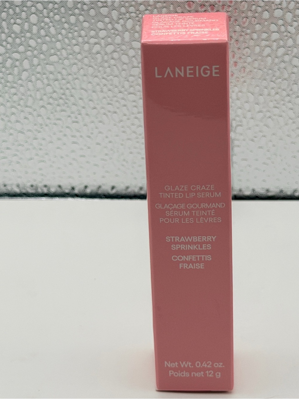 LANEIGE Glaze Craze Tinted Lip Serum — Strawberry Sprinkles (Pink)